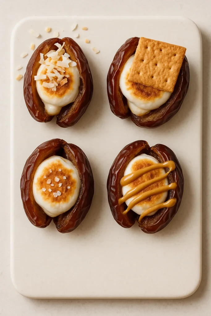 Air Fryer Date Smores That Changed My Dessert Game Forever 3 Creative toppings for Air Fryer Date Smores