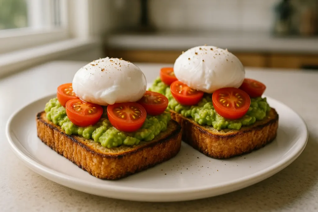 Cottage Cheese Bread: The Delicious Protein-Packed Loaf You’ll Love 4 Cottage cheese bread served with avocado and egg