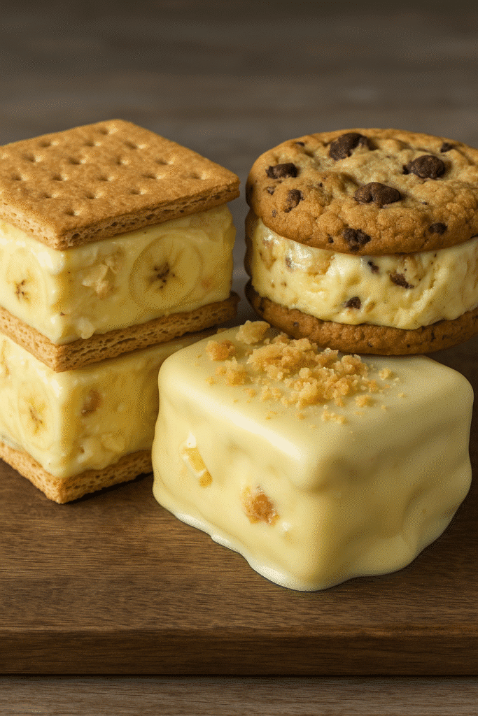 Banana Pudding Ice Cream Sandwich: The Best Frozen Treat You'll Love 4 Creative banana pudding ice cream sandwich variations
