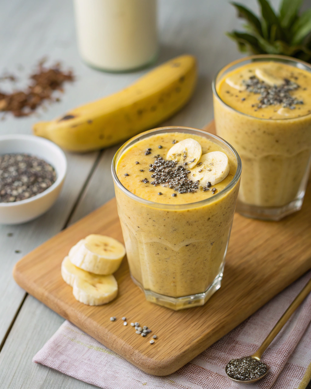 Banana Recipe to Lose Weight: The Ultimate Guide to Slim with Flavor 5 Banana recipe to lose weight smoothie with chia seeds